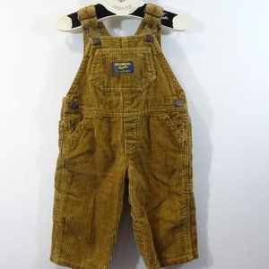Vestbak Infant Size 6Mos Overalls Brown Corduroy